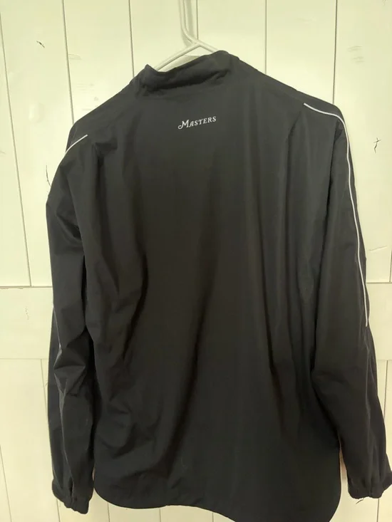 MASTERS tech Men’s Black Lightweight Quarter-Zip pullover - Picture 6 of 6